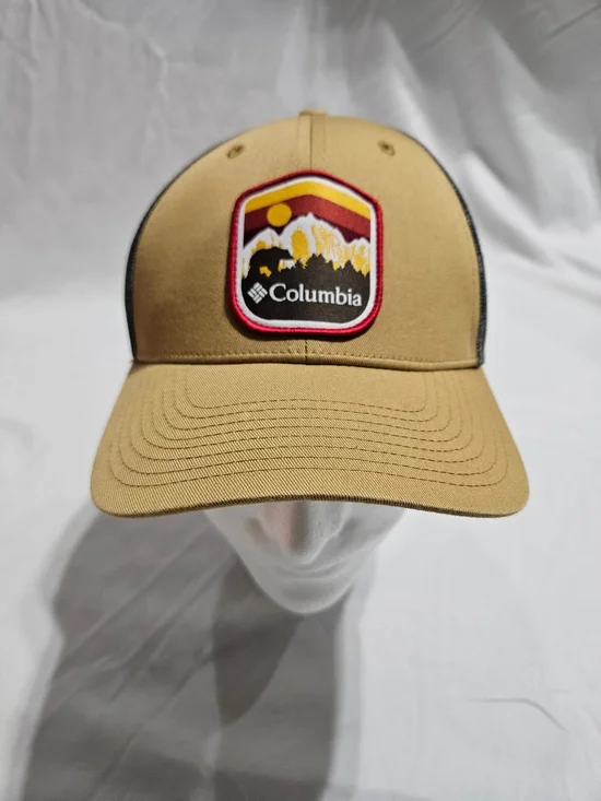 Columbia Tan Patch Trucker Cap Snapback