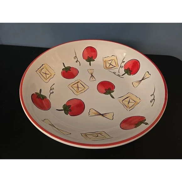 Tabletops EVERYBODY LOVES PASTA Serving bowl‎ 13in. Outside Diameter
