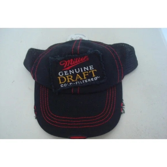 MILLER BEER ‎ Snapback BEACH GOLF DEADSTOCK HAT CAP VINTAGE H2