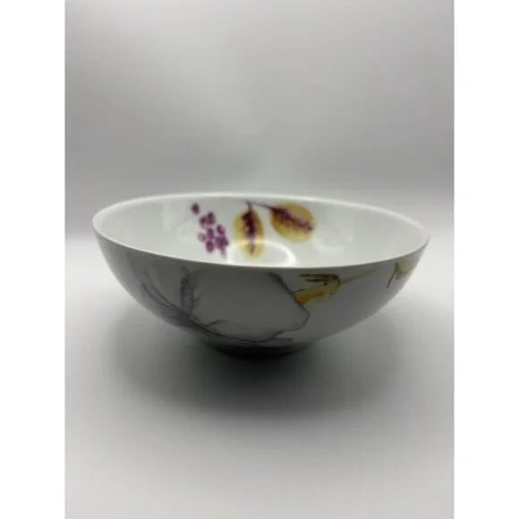 Mikasa “Aliza Gris” Bowl Made In Portugal Microwave/Dishwasher Safe