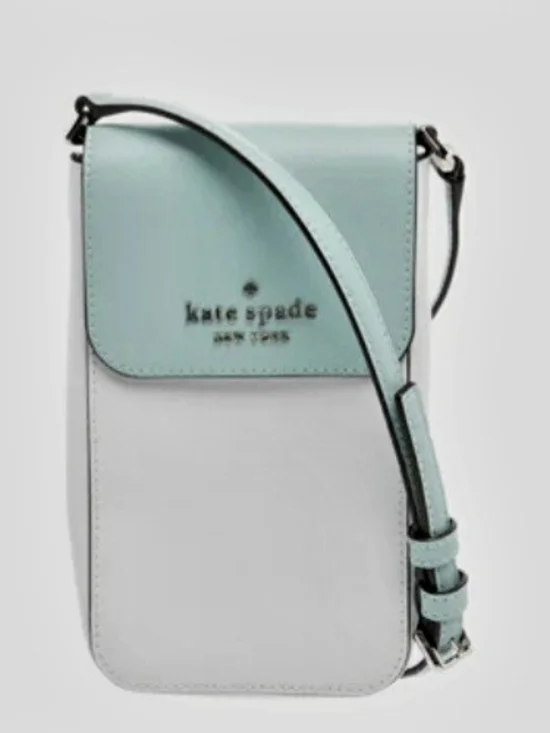 Kate Spade North South Leather Crossbody Phone Pouch NWOT