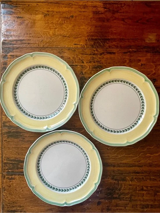 Villeroy & Boch French Garden ‘Vienne’ 10.5 “Dinner Plates - Set of 3