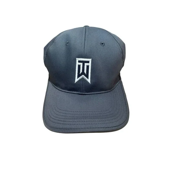 Nike Tiger Woods Gray TW VRS Hat Golf Flex Fit OSFA