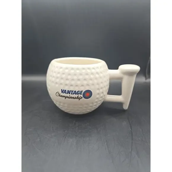 Vintage‎ Golf, Senior PGA Tour Golf ball and Tee Mug