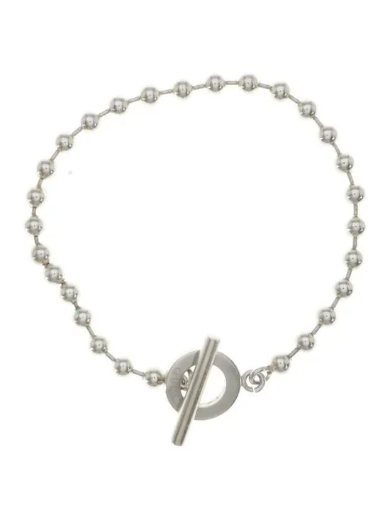Gucci Circle Ballbracelet Silver Chain Bracelet