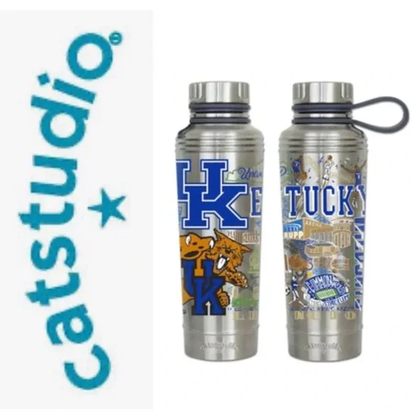 Catstudio Kentucky Stainless Steel 18‎ oz. Thermal Bottle.
