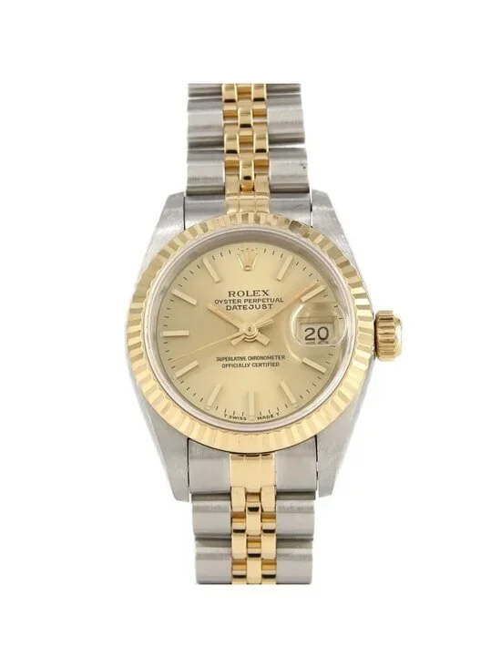 Rolex Datejust Stainless Steel Yellow Gold Automatic Watch