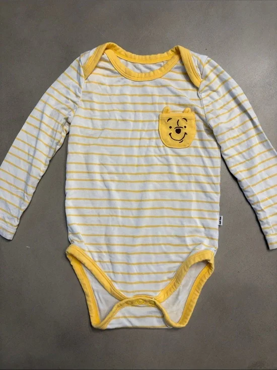 Little Sleepies x Disney Pooh Pocket Bodysuit 6-12 Months