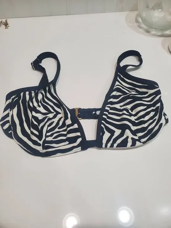 Kate Spade Bralette Underwire Bikini Top size small