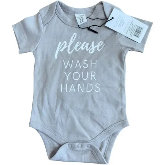Colored Organics Baby Short Sleeve Graphic Bodysuit Onesie. 0-3 Months. NEW.