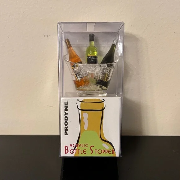 Prodyne Acrylic “Le Grand” Wine‎ Tub Bottle Stopper