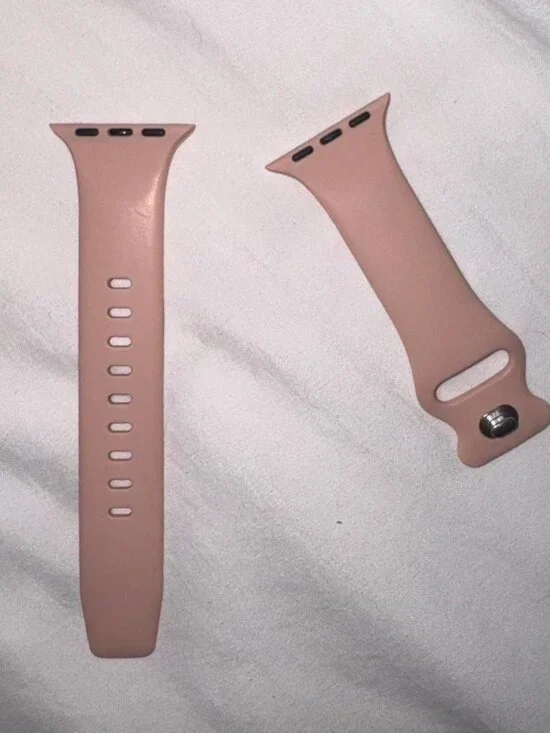 Light pink 40 mm pink SLIM Apple Watch band