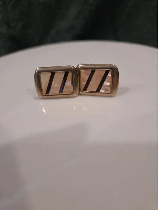 Vintage MOP inlay cufflinks