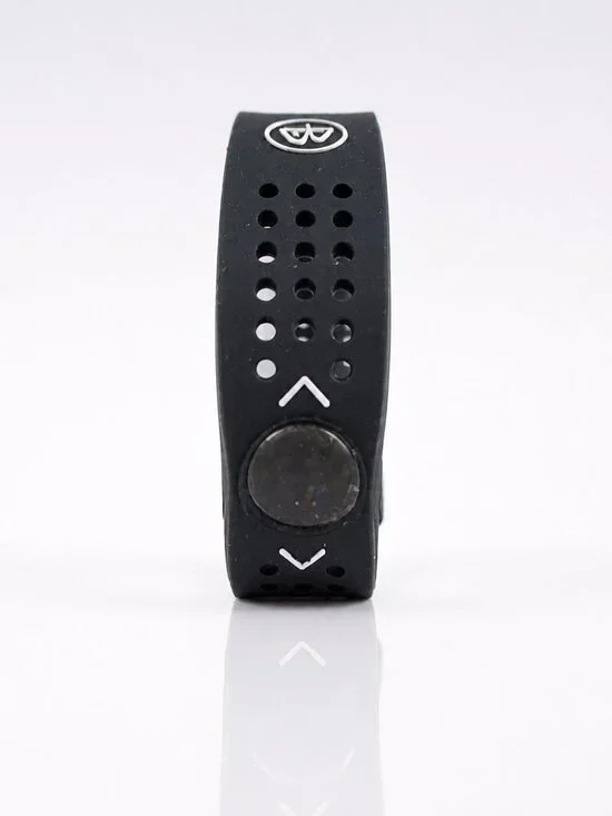 PB Style Silicone Athletic Wristband with 2 Ion Holograms