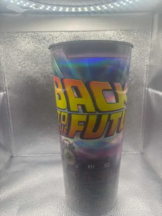 Back to the Future Movie Theater Collectible 44oz Plastic Cup Universal