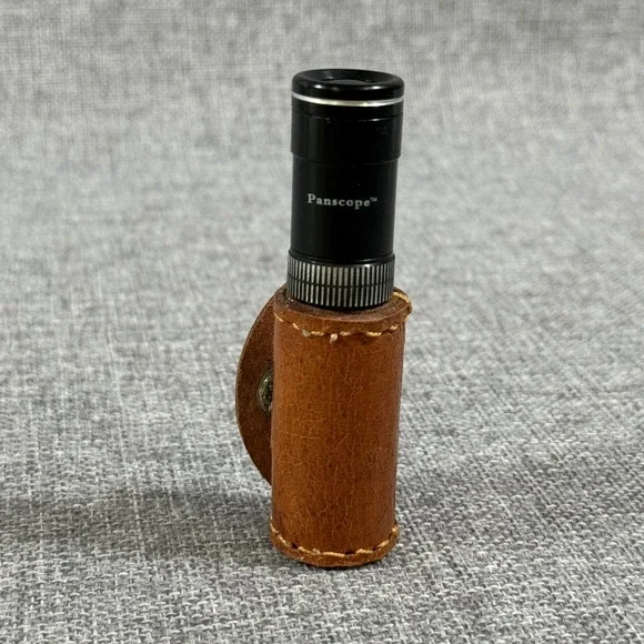 VTG Panscope Monocular Telescope Monocular Pocket Spyglass Black Leather Case