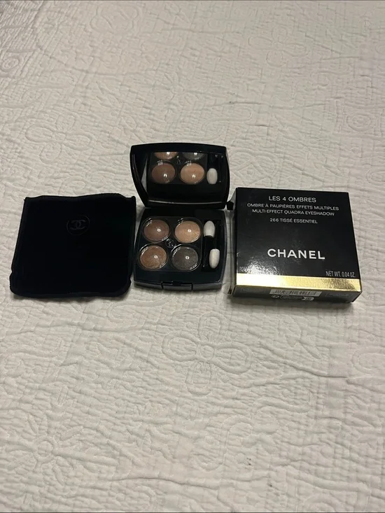 CHANEL Les 4 Ombres Multi-Effect Eyeshadow Palette - Tisse Essential 266