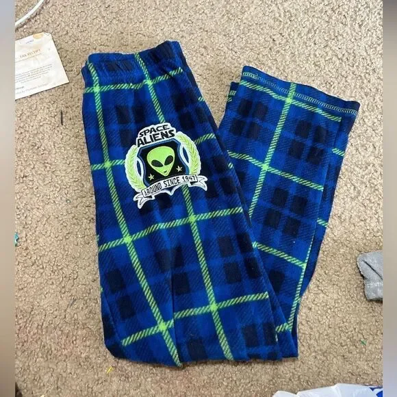 Boys Space Aliens Pajama Pants