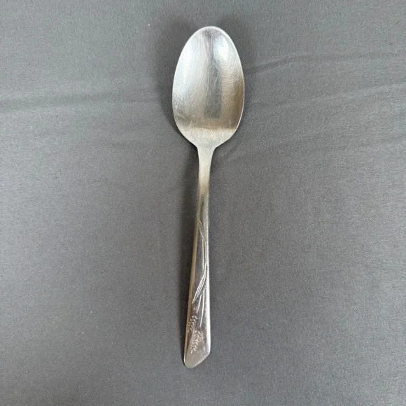 Vintage Silco Wheat Pattern Stainless USA Tea Spoon‎ Utensil Tableware