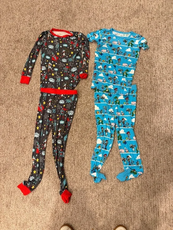 Toy story and superhero little sleepies