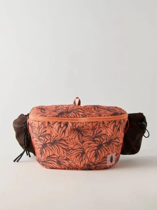 Free People Movement The Happy Camper Sling‎ Bag Coral Floral Fanny Pack - NEW
