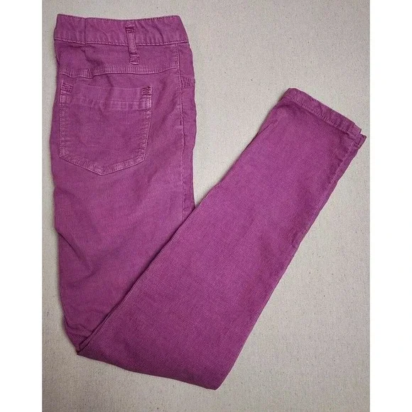 We The Free Free People Women's Pink Corduroy Low Rise‎ Tapered Pants Size W29 V
