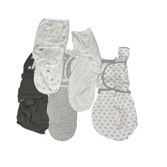 5 SleepSacks/ SleepSwaddles By embe, Swaddle Design & Keababy Gender Neutral