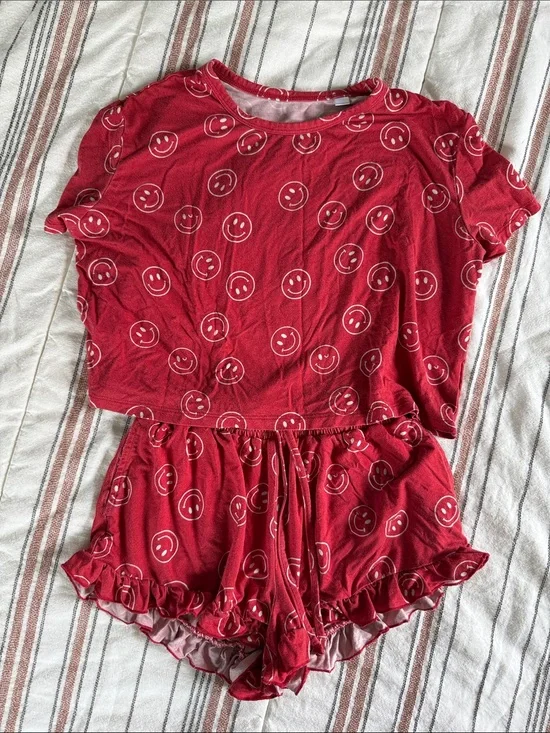 Silks Designs smiley pjs