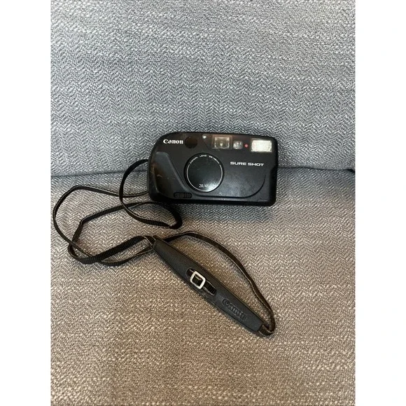 Canon Sure Shot 28/48mm Lens Point & Shoot 35mm Film Camera Untested