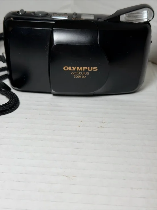 Olympus Infinity Stylus Zoom DLX 35MM Film Camera 35-70mm Zoom W/ Case REPAIR