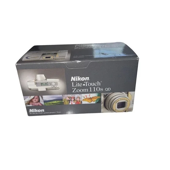 Nikon Lite Touch Zoom 110s QD 35mm Film Camera 38-110mm Macro