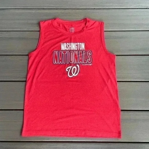 Washington‎ Nationals Tank Top Youth Size XL 14/16