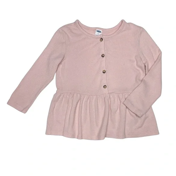 Old Navy Peplum Plush-Knit Top‎