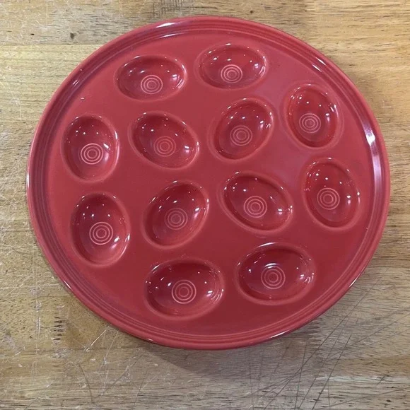 Fiesta Deviled Egg Plate Unisex 13