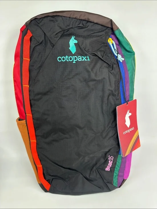 Cotopaxi Batac Del Día 16L Backpack One-of-a-Kind Multicolor Lightweight Daypack