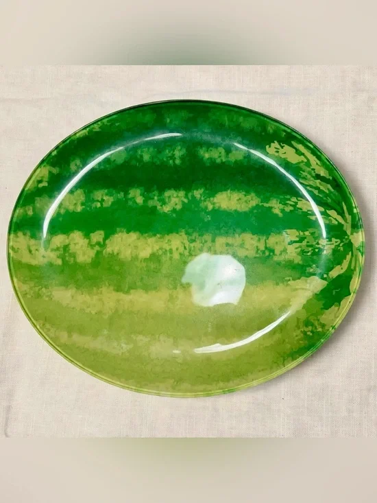 Watermelon Glass Platter 13