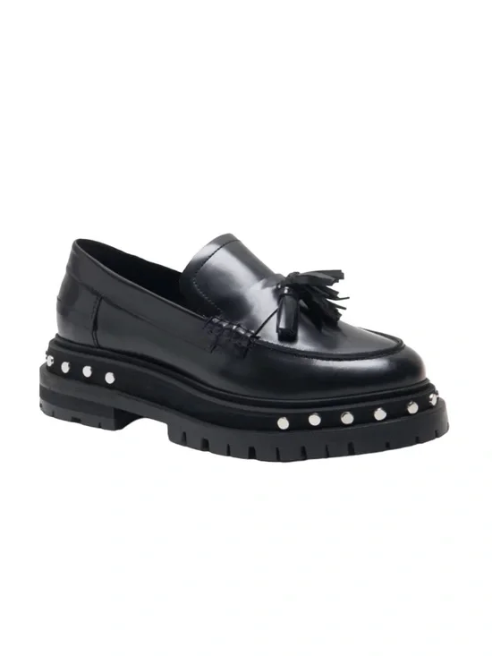 FREE PEOPLE WOMENS TEAGAN TASSEL LOAFER