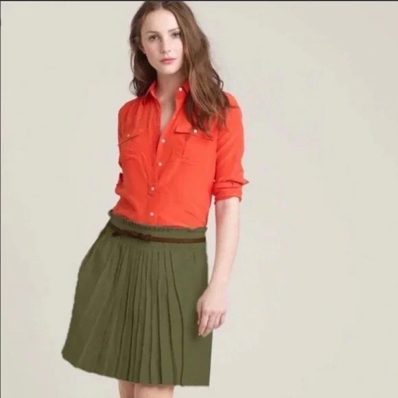 J. Crew Garden A-Line Skirt Size 2 EUC