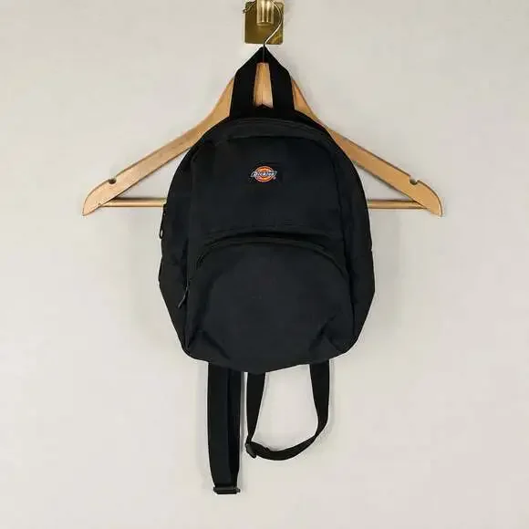Dickies Mini Backpack Black Y2K Streetwear Bag
