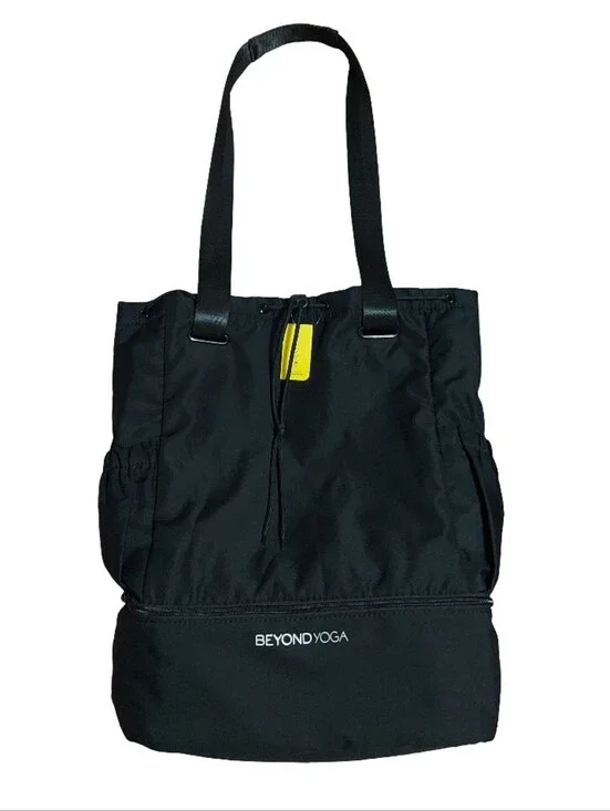 Beyond Yoga Convertible Backpack/Gym Tote Bag Black