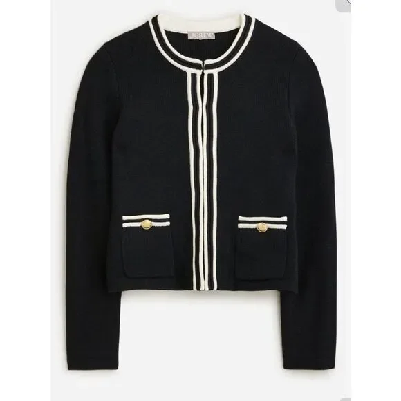J.Crew Emilie sweater lady jacket Blazer XL