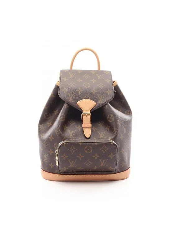 Louis Vuitton Backpack Montsouris PM Monogram Leather