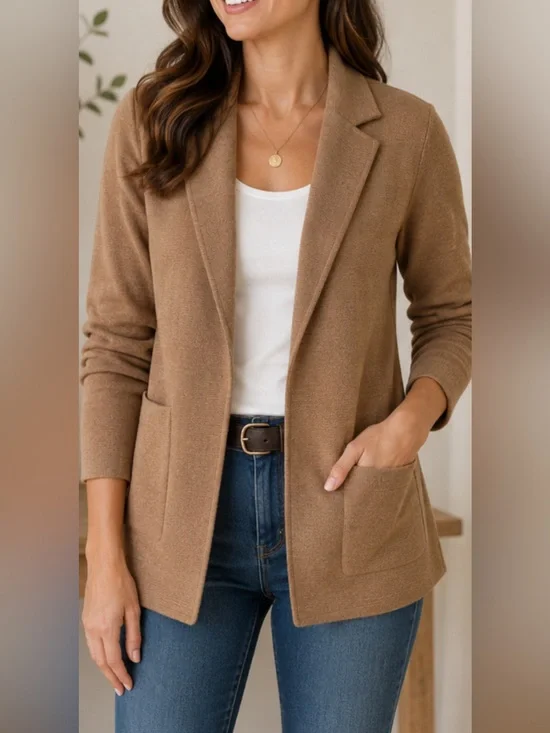 J.Crew 100% Merino Wool Open Front Sweater Coat Cardigan Womens S