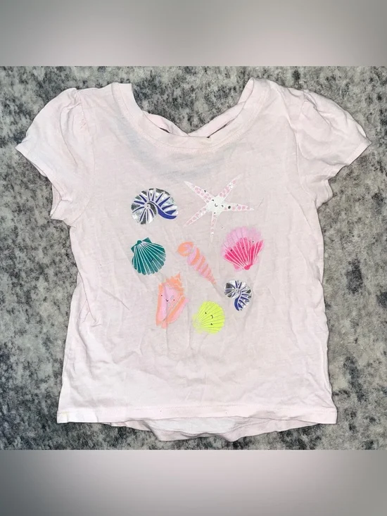 Cat & Jack short sleeve top size 5T