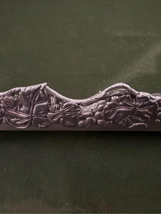 Vintage Pewter Cracker Holder
