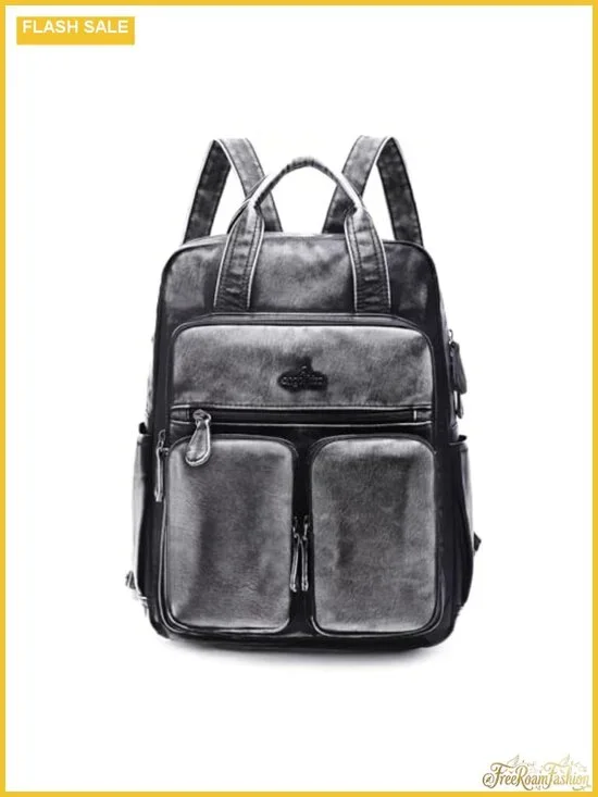 Women's Soft Vegan Leather Backpack Purse with Multiple Pockets for Travel Work