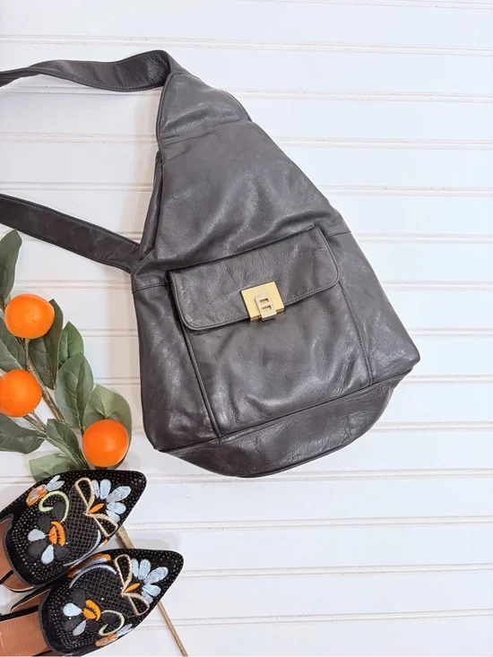 Vintage Perlina New York Sling Backpack