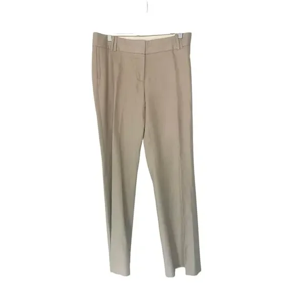 J.Crew Dress Pants Trousers Tan Office‎ Work Career Business Straight Leg Size 6