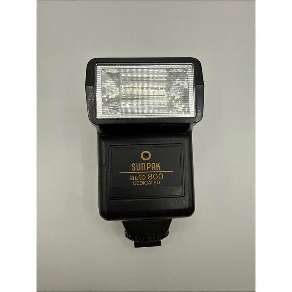 Sunpak auto 800 Dedicated Flash‎ Unit (Works!)