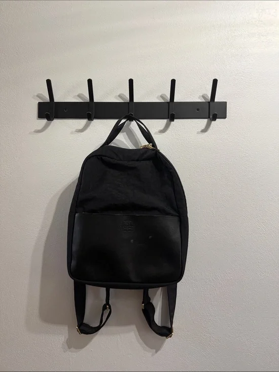 Herschel Supply Company Black Mini Backpack with Front Pocket